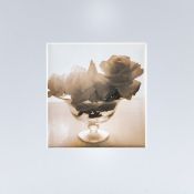 Ingrid von Kruse (1935 Hamburg - lebt ebenda), 2 Blumenstillleben, 1990/2000 (Abzug)
