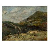 Max Slevogt (1868 Landshut - 1932 Leinsweiler), Pfälzer Landschaft, circa 1915