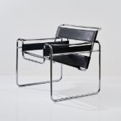 Marcel Breuer, Armlehnsessel 'B3 - Wassily', 1925 (Entwurf)