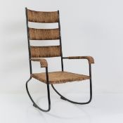 Frankreich (zugeschrieben), Schaukelstuhl, 1950er/60er Jahre (Entwurf)
