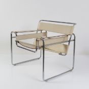 Marcel Breuer , Armlehnsessel 'Wassily', 1925 (Entwurf)