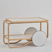 Alvar Aalto , Servierwagen '901', 1936 (Entwurf)