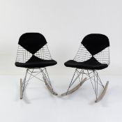 Charles Eames; Ray Eames, Zwei Schaukelstühle 'RSR', 1951 (Entwurf)