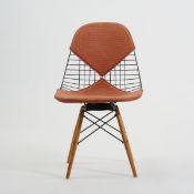 Charles Eames; Ray Eames, Stuhl 'PKW-2' mit Bikini-Polsterung, 1952 (Entwurf)