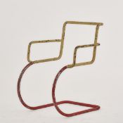 Franco Albini (im Stile von), Armlehnstuhlgestell, 1930er Jahre (Entwurf)