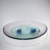 Alfredo Barbini, Decorative plate 'Pesci', c. 1960