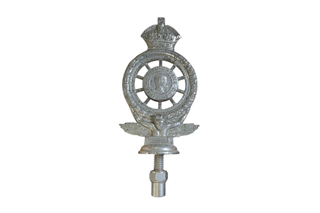 Royal Automobile Club- full members' badge with enamel Union Jack to centre, numbered ''MCB8051'' - Image 2 of 2
