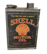 Vintage Shell Motor Oil tin