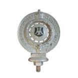 Royal Automobile Club Association- The Automobile Association Auckland members' badge numbered ''N14