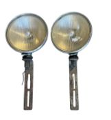 Pair of Bentley MK VI driving lamps (2)