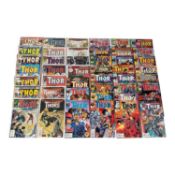 One box of modern comics to include Marvel Comics (The Mighty Thor), Valiant Comics (X-O Manowar), V