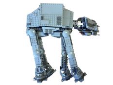 Lego Star Wars First Order Tie Fighter, AT-AT and Millennium Falcon, all constructed (1 box)