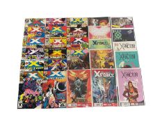 One box of modern comics to include Marvel Comics (X-Force - 1991, Uncanny X-Force, X-Force Vol 5, a