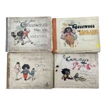 Eight vintage Golly books, printed by Longmans, Green & Co.