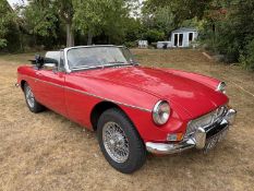 1966 MGB Roadster, 1798cc, 2dr, finished in Signal Red, reg. no. KBF891D