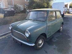 1963 Austin Mini Cooper, 997cc, finished in green, reg. no. UGV 889, chassis no. C-A237 345095