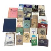 Lot books on Vintage Riley's and related ephemera including 'The Golden Age of the Riley Motor Car 1