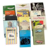 Lagonda an illustrated history 1900-1950 by Seaton, Aston Martin and Lagonda by Frostic and other mo