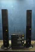 A TECHNICS COMPONENT HI FI comprising of a SU-X101 amp, a SL-PJ27A CD player, a ST-X301L Tuner, a