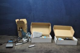 THREE BENCH CRAFT ROTARY TOOLS with foot pedals (all UNTESTED)