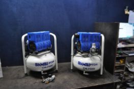TWO BAMBI PT24 AIR COMPRESSORS (factory returned stock, UNTESTED Buyer beware)