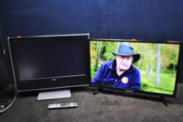A TOSHIBA 26WLT66s 26in TV with remote and a Blaupunkt 32in TV (no remote) (both PAT pass and