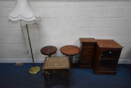 A SELECTION OF OCCASIONAL FURNITURE, to include a media cabinet, width 52cm x depth 58cm x height