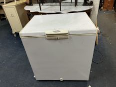 A WHIRLPOOL CHEST FREEZER, width 80cm, depth 70cm, height 87cm (PAT pass and working at -18
