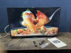 A JVC LT-50CF890 50in SMART TV, with two remotes and manual (PAT pass and working)