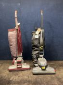 A KIRBY G SIX PERFORMANCE UPRIGHT VACUUM CLEANER (PAT pass and working) and a Kirby Legend 2 upright