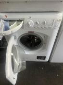 A HOTPOINT HE7L292 WASHING MACHINE, width 60cm, depth 55cm, height 85cm (PAT pass, spin cycle run