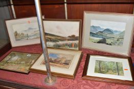 CHARLES EDWIN BALDOCK (1876-1941) CARLTON IN LINDRICK, a pastoral landscape with sheep resting