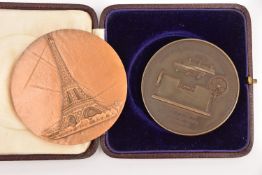 TWO MEDALS, to include a boxed 'Sir Joseph Whitworth Bart' memorial medal, approximate gross