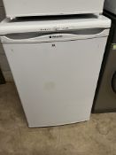 A HOTPOINT RZAV21 UNDER COUNTER FREEZER width 55xm, depth 60cm, height 85cm (PAT pass and working at