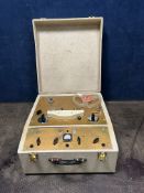 A BRENELL OF LONDON REEL TO REEL RECORDER in fawn vinyl case (PAT fail due to uninsulated plug but