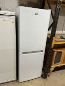 A BEKO CFG3552W FRIDGE FREEZER width 55cm, depth 55cm, height 152cm (PAT pass and working at 3