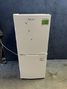 A LEC T5039W FRIDGE FREEZER width 50cm, depth 55cm, height 122cm (PAT pass and working at correct