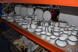 ONE HUNDRED AND FORTY TWO PIECES OF ROYAL WORCESTER 'AVALON' DINNERWARE to include four lidded