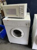 A CRUSADER SENSORCARE TUMBLE DRYER width 60cm, depth 60cm, height 85cm along with a Goldstar