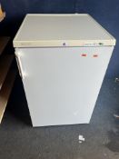 A ZANUSSI FREEZONE UNDER COUNTER FREEZER width 55cm, depth 60cm, height 85cm (PAT pass and working