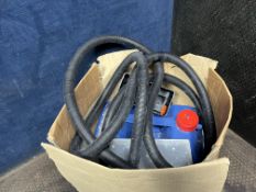 AN ECKMAN EKETHT01 TELESCOPIC HEDGE TRIMMER (PAT pass and working) and a wallpaper steamer (