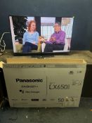 A PANASONIC TX-50LX650 50in SMART TV with remote and original box (PAT pass and working)