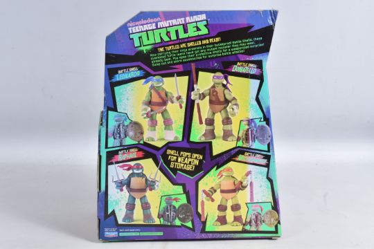 FOUR BOXED PLAYMATES NICKELODEON TEENAGE MUTANT NINJA TURTLE BATTLE ...