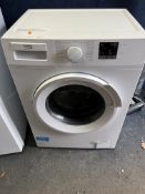 A BEKO WTL72051W WASHING MACHINE width 60cm, depth 50cm, height 85cm (PAT pass, spin cycle run but