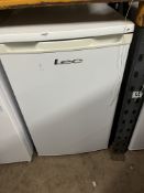 A LEC R5010W UNDER COUNTER ICE BOX FRIDGE width 50cm, depth 55cm, height 85cm (PAT pass and