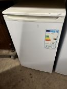 AN ARGOS VALUE AFR120 UNDER COUNTER FRIDGE width 50cm, depth 55cm, height 85cm (PAT pass and working