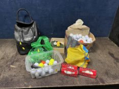 A COLLECTION OF GOLF BALLS, including Top-Flite, Titleist, Nike, etc