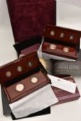THE ROYAL MINT - THE SOVEREIGN 2015 FIVE-COIN SET FOURTH AND FIFTH PORTRAIT COLLECTIONS IN SINGLE