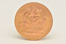 1957 UK GOLD SOVEREIGN, struck in 22ct gold, this was the first mass-produced bullion sovereign of