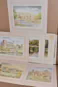 TEN UN-ISSUED SIGNED LIMITED EDITION PRINTS, artists comprise Ken Burton x 5, Eugene Sturgeon x 5,